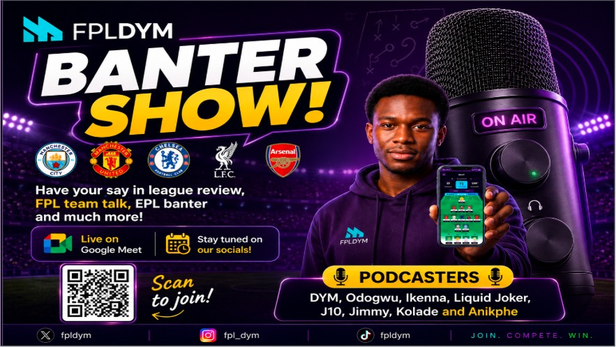FPL DYM Banter Show banner